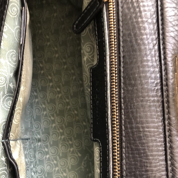 Bvlgari leather black 11” x 7”1/2 x 3”1/2 - Picture 13 of 15